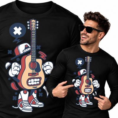 LONGSLEEVE ANIMOWANY  GUITAR